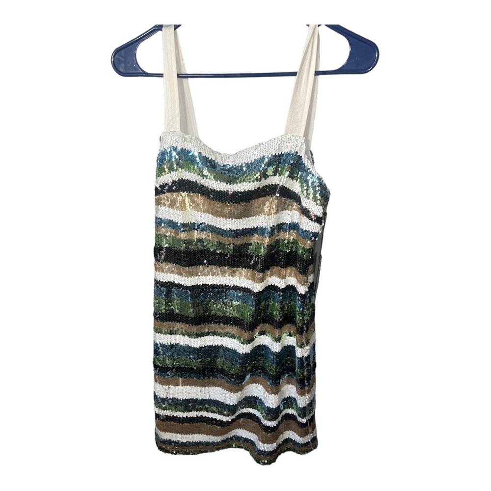 Sequin mini dress
